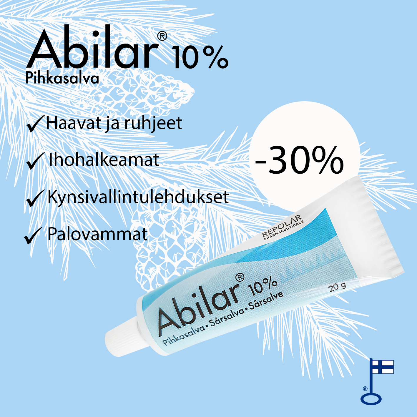 Abilar pihkasalva - joulukampanja 2022